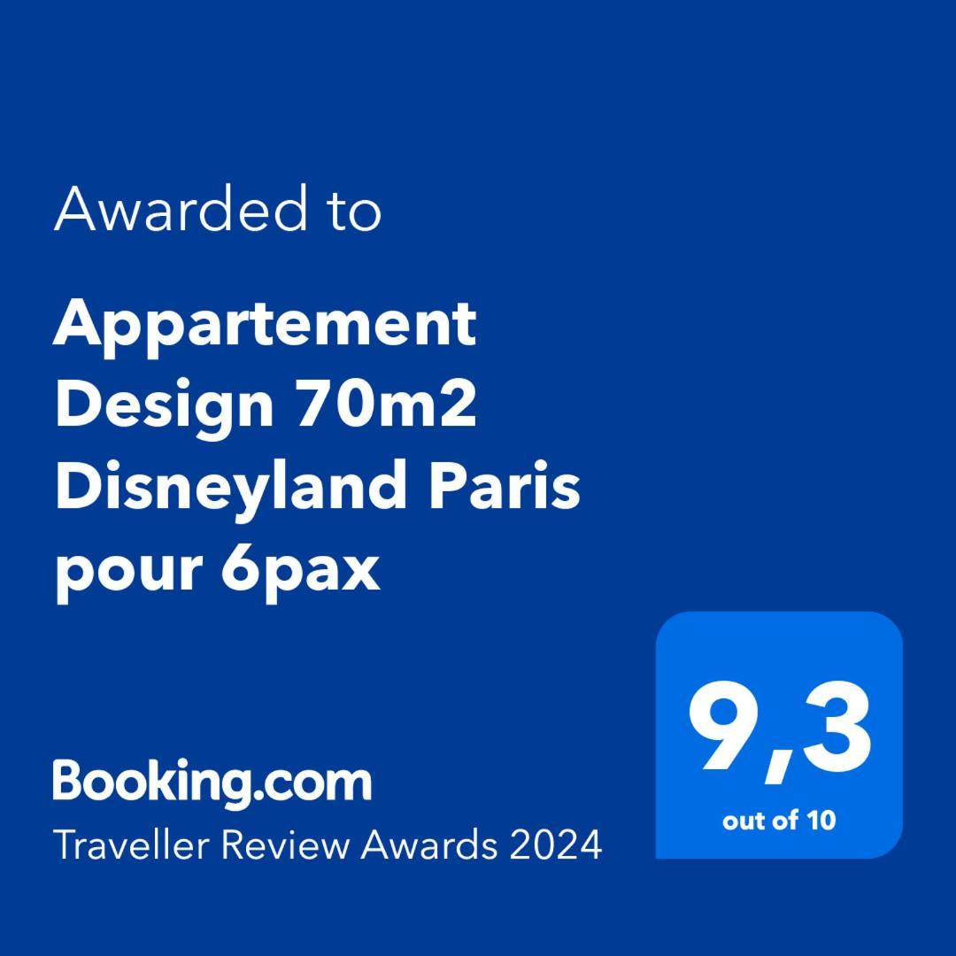Luxueux Appartement Design 70M2 Disneyland Paris Pour 6Pax Chessy  Buitenkant foto